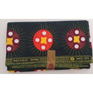 Waxhaus Fabric Textile 847008 Unico HTG Java Block Prints Not used Colorful